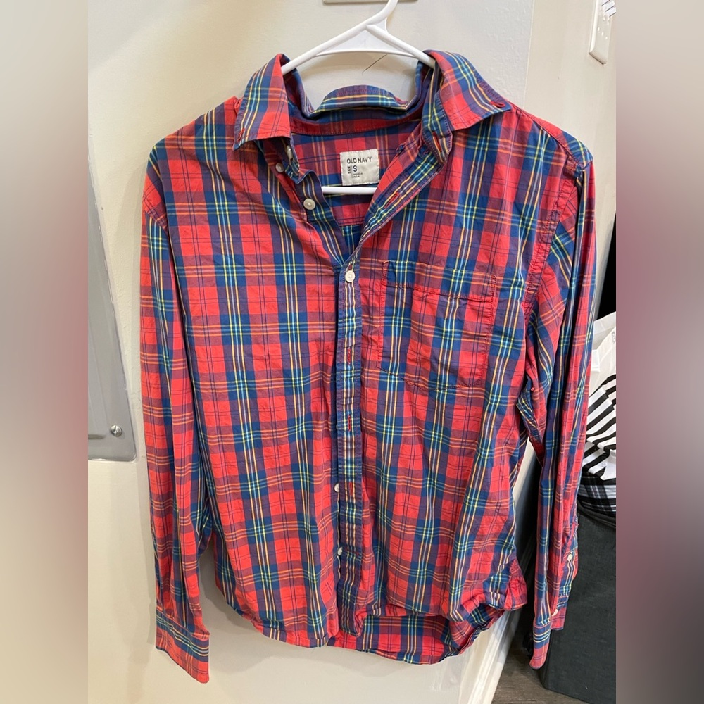 Old navy plaid shirt